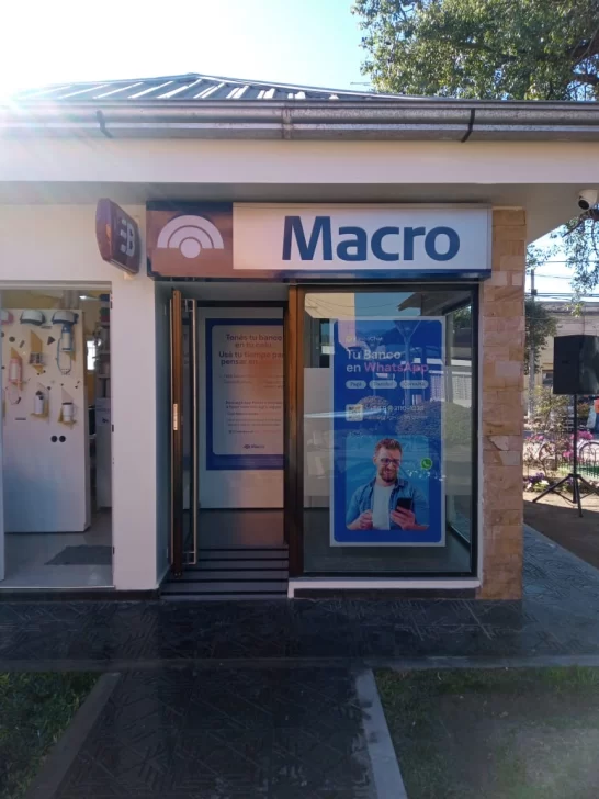 Banco Macro suma un nuevo cajero automático en la ciudad de La Cocha