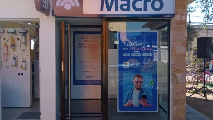 Banco Macro suma un nuevo cajero automático en la ciudad de La Cocha