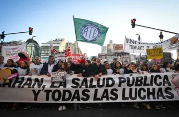 ATE anunció un paro en rechazo a los vetos anunciados por el Gobierno Nacional