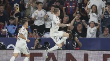 Llegó el primer gol de Franco Mastantuono en Real Madrid