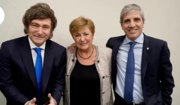 Kristalina Georgieva habló tras su encuentro con Javier Milei: “Es importante continuar con las reformas”