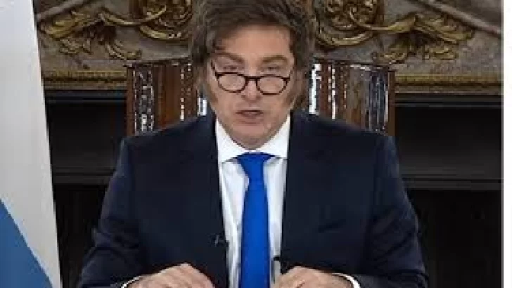 Milei presentó el Presupuesto 2026 en cadena nacional y aseguró: “Lo peor ya pasó”