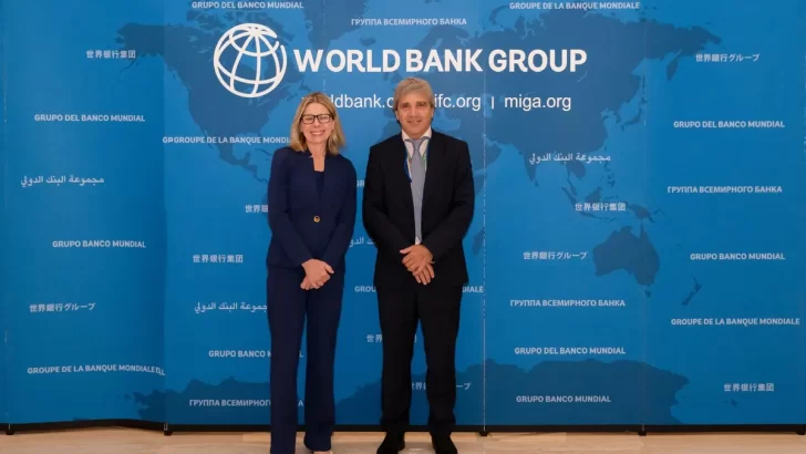 El Banco Mundial aportará hasta u$s4.000 millones para la Argentina
