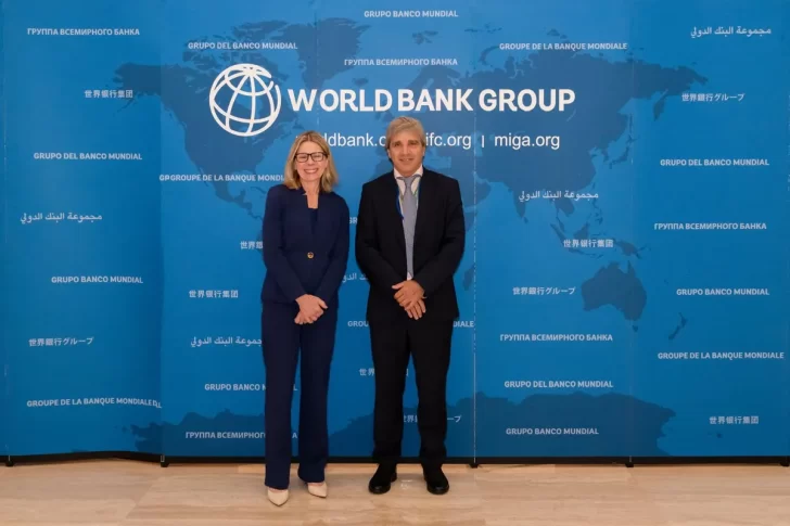 El Banco Mundial aportará hasta u$s4.000 millones para la Argentina