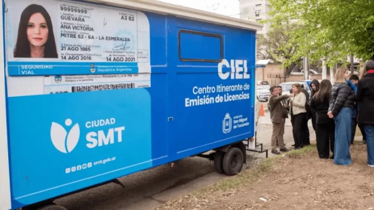 La Licencia Nacional de Conducir ahora se tramita en los barrios de San Miguel de Tucumán