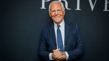 Falleció el diseñador italiano Giorgio Armani Falleció el diseñador italiano Giorgio Armani