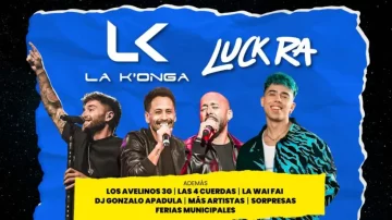 ¡Tucumán de Fiesta! Gran Celebración por el Día de la Ciudad con Luck Ra y La Konga en el Hipódromo ¡Tucumán de Fiesta! Gran Celebración por el Día de la Ciudad con Luck Ra y La Konga en el Hipódromo