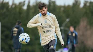La Selección Argentina abrió su entrenamiento antes del duelo con Venezuela