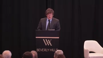 Javier Milei en Los Ángeles: “En 30 o 40 años podremos convertirnos en potencia” Javier Milei en Los Ángeles: “En 30 o 40 años podremos convertirnos en potencia”