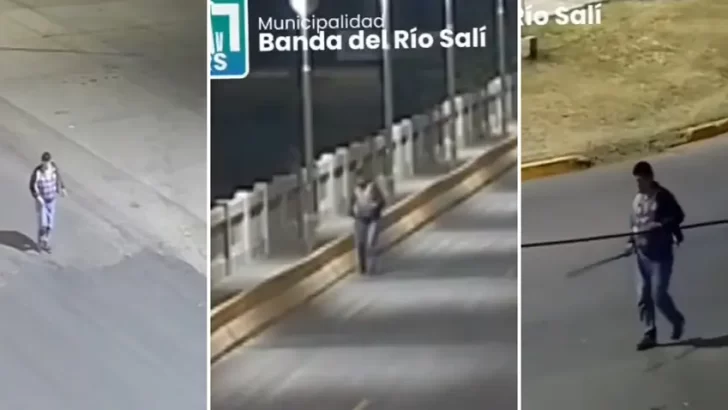 Rescatan a un joven no vidente que se había desorientado en el puente Lucas Córdoba