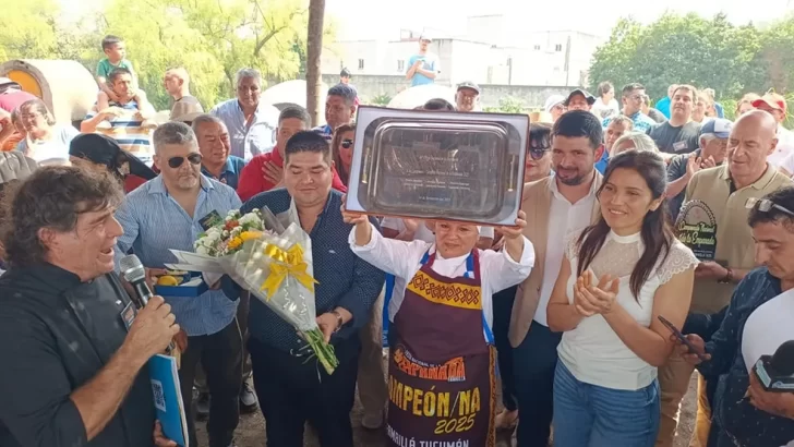 Gladys Perea se consagró campeona nacional de la empanada 2025