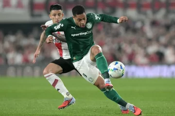 River perdió con Palmeiras y buscará la remontada en Brasil