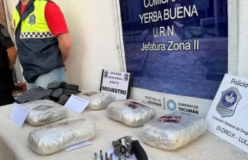 Secuestraron armas y drogas en la casa del “Petiso David”