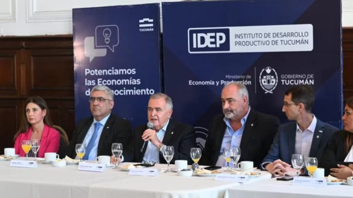 El gobernador Jaldo se reunió con empresarios de la Economía del Conocimiento