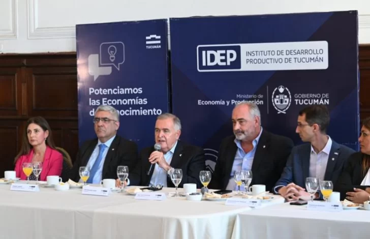 El gobernador Jaldo se reunió con empresarios de la Economía del Conocimiento