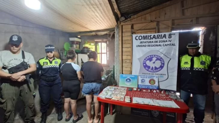 Secuestraron 400 dosis de cocaína en allanamientos