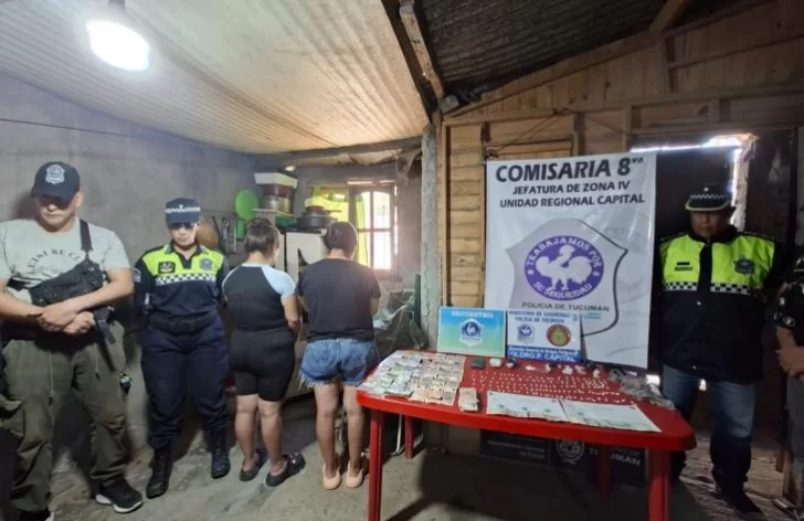 Secuestraron 400 dosis de cocaína en allanamientos