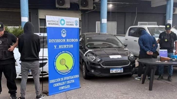 Quedaron detenidos por robar autos con inhibidores