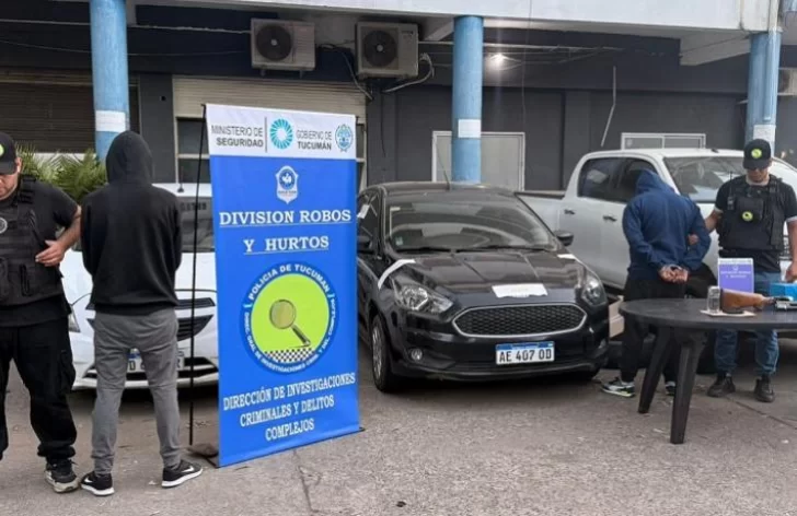 Quedaron detenidos por robar autos con inhibidores