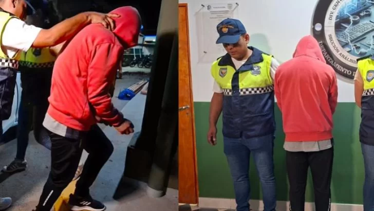 Quedó detenido por ser sospechoso de acosar a menores de edad