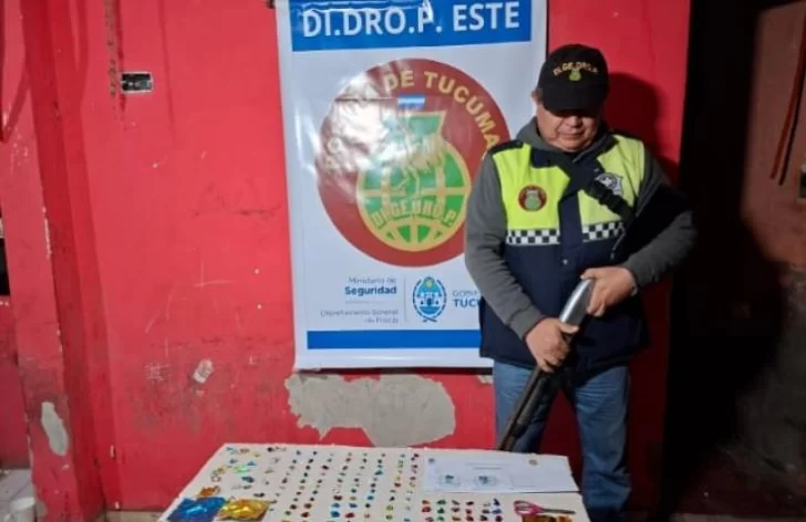 Secuestraron más de 200 dosis de cocaína durante allanamientos en Alderetes