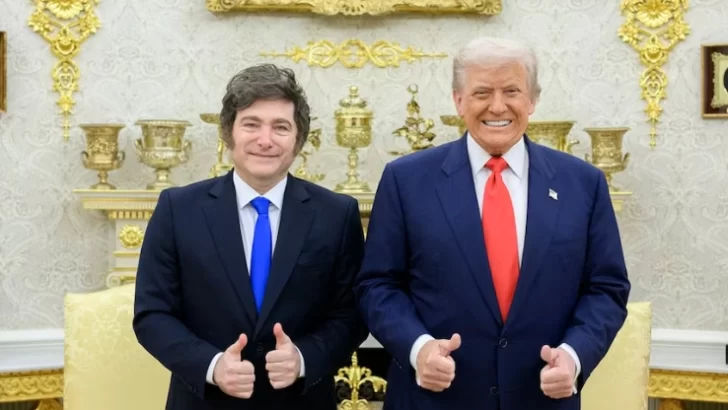 Milei sobre los dichos de Trump: “Me apoya hasta el final de mi mandato”