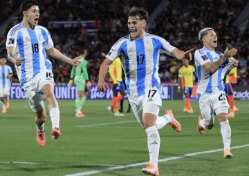 Argentina derrotó 1-0 a Colombia y jugará la final del Mundial Sub 20