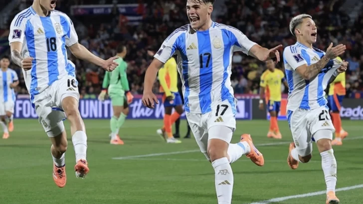 Argentina derrotó 1-0 a Colombia y jugará la final del Mundial Sub 20