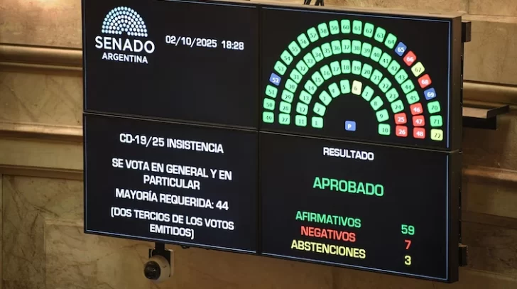 El Senado rechazó los vetos presidenciales en Garrahan y universidades