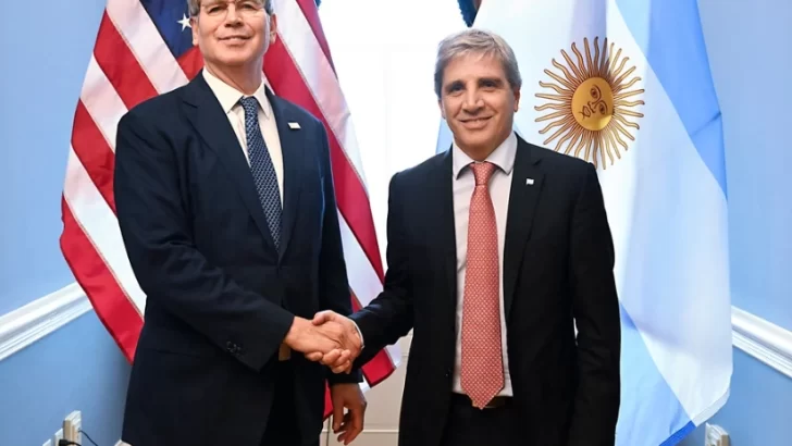 El secretario del Tesoro de EE.UU. recibió a Luis Caputo: “Satisfecho de darle la bienvenida”