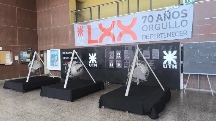 La UTN conecta al mundo con una escultura La UTN conecta al mundo con una escultura