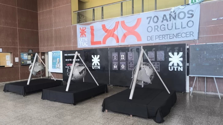 La UTN conecta al mundo con una escultura