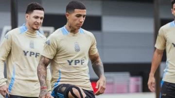 Enzo Fernández fue desafectado de la gira de la selección argentina