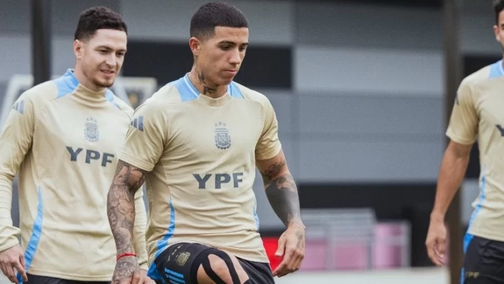 Enzo Fernández fue desafectado de la gira de la selección argentina