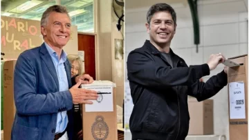 Votaron Mauricio Mauricio Macri, Alberto Fernández y Axel Kicillof
