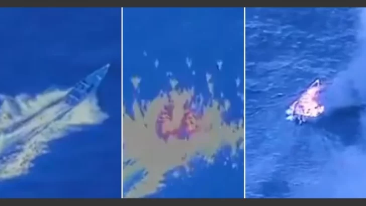 Estados Unidos destruyó otra lancha con presuntos narcotraficantes cerca de Venezuela