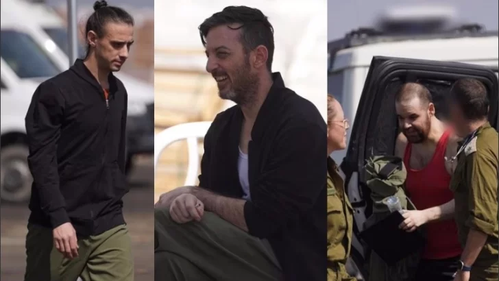 El emotivo reencuentro de los rehenes argentinos liberados por Hamas con sus familiares