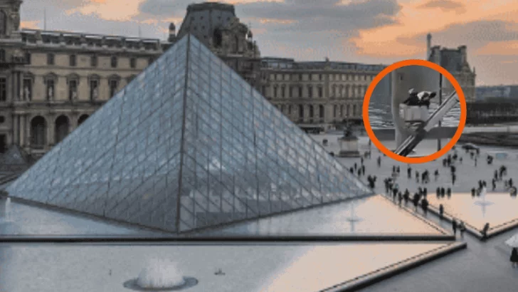 Los ladrones del Louvre huyeron en un montacargas tras robar joyas napoleónicas y trascendió un video del momento
