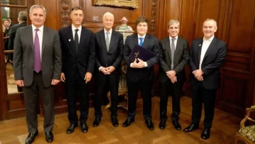 Javier Milei mantuvo una reunión con Jamie Dimon, director ejecutivo del banco J.P. Morgan
