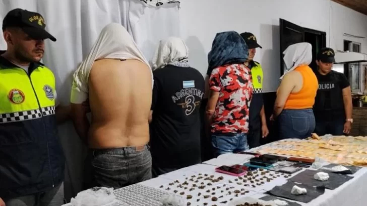 Golpe al narcomenudeo en el sur tucumano: ocho demorados y varios puntos de venta desarticulados