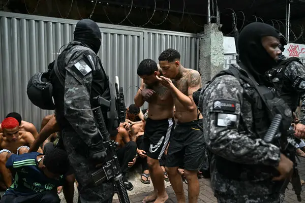 Megaoperativo en Río de Janeiro: 64 muertos y el poder bélico del Comando Vermelho