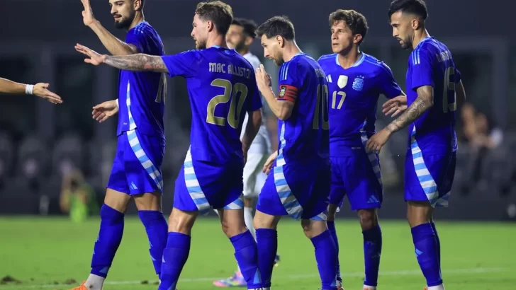 La Selección Argentina cerró la fecha FIFA de octubre con una goleada histórica