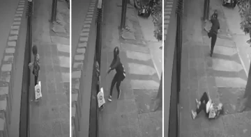 Una abuela terminó con fractura de cadera luego de sufrir un violento asalto