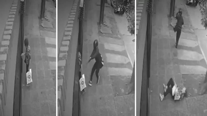 Una abuela terminó con fractura de cadera luego de sufrir un violento asalto