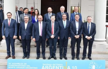 El Gobernador Jaldo participará de la Asamblea de Gobernadores del Norte Grande en Santiago del Estero