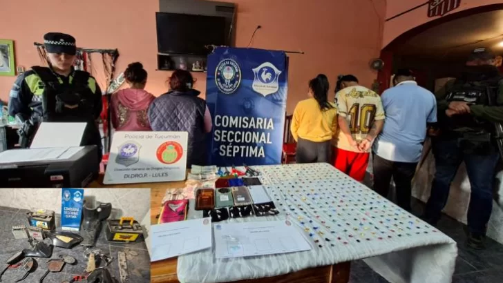 Secuestraron más de 200 “ravioles” de cocaína y motopartes robadas