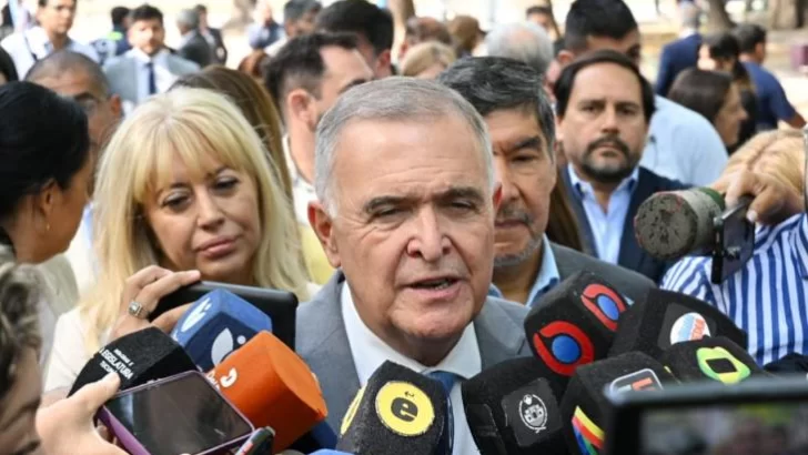 Osvaldo Jaldo hizo referencia sobre la medida cautelar a los medios de comunicación