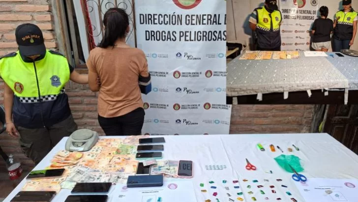 Desarticularon dos kioscos de venta de drogas