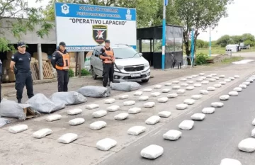 La Policía secuestró alrededor de 120 kilos de marihuana