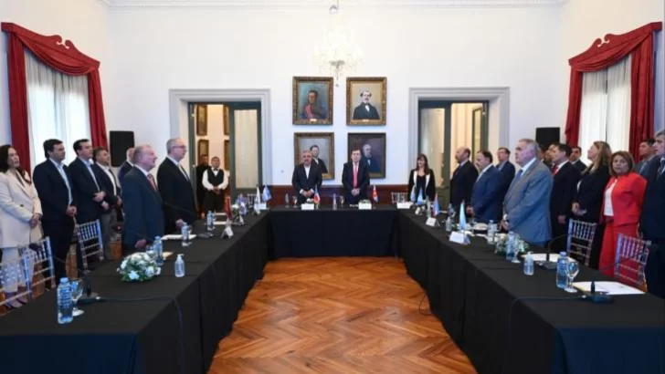 Jaldo participó de la reunión de los gobernadores del Norte Grande